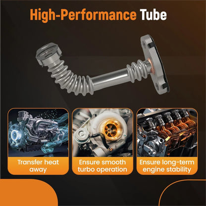 Turbo Oil Return Line for Ford Escape Explorer Fusion Taurus Lincoln 2.0 (2013–2016)