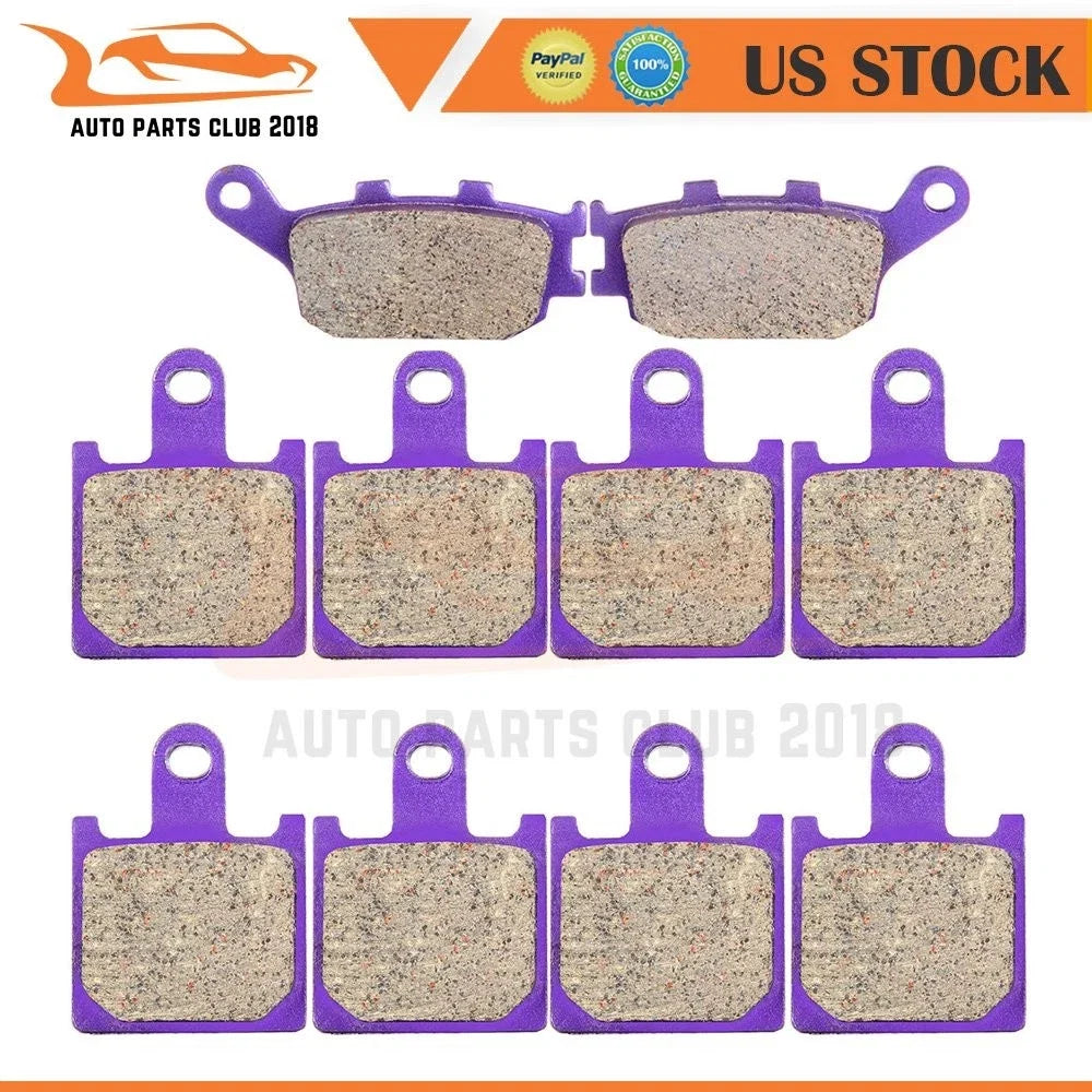 Front & Rear Brake Pads for Kawasaki ZR1000 Z1000 ABS (2007–2009)