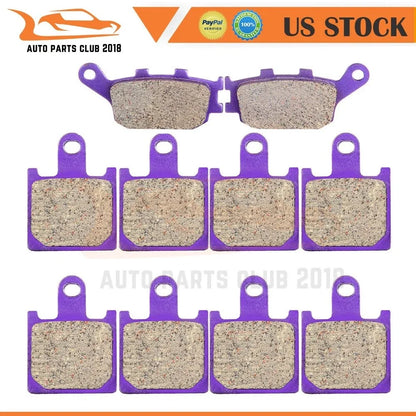 Front & Rear Brake Pads for Kawasaki ZR1000 Z1000 ABS (2007–2009)