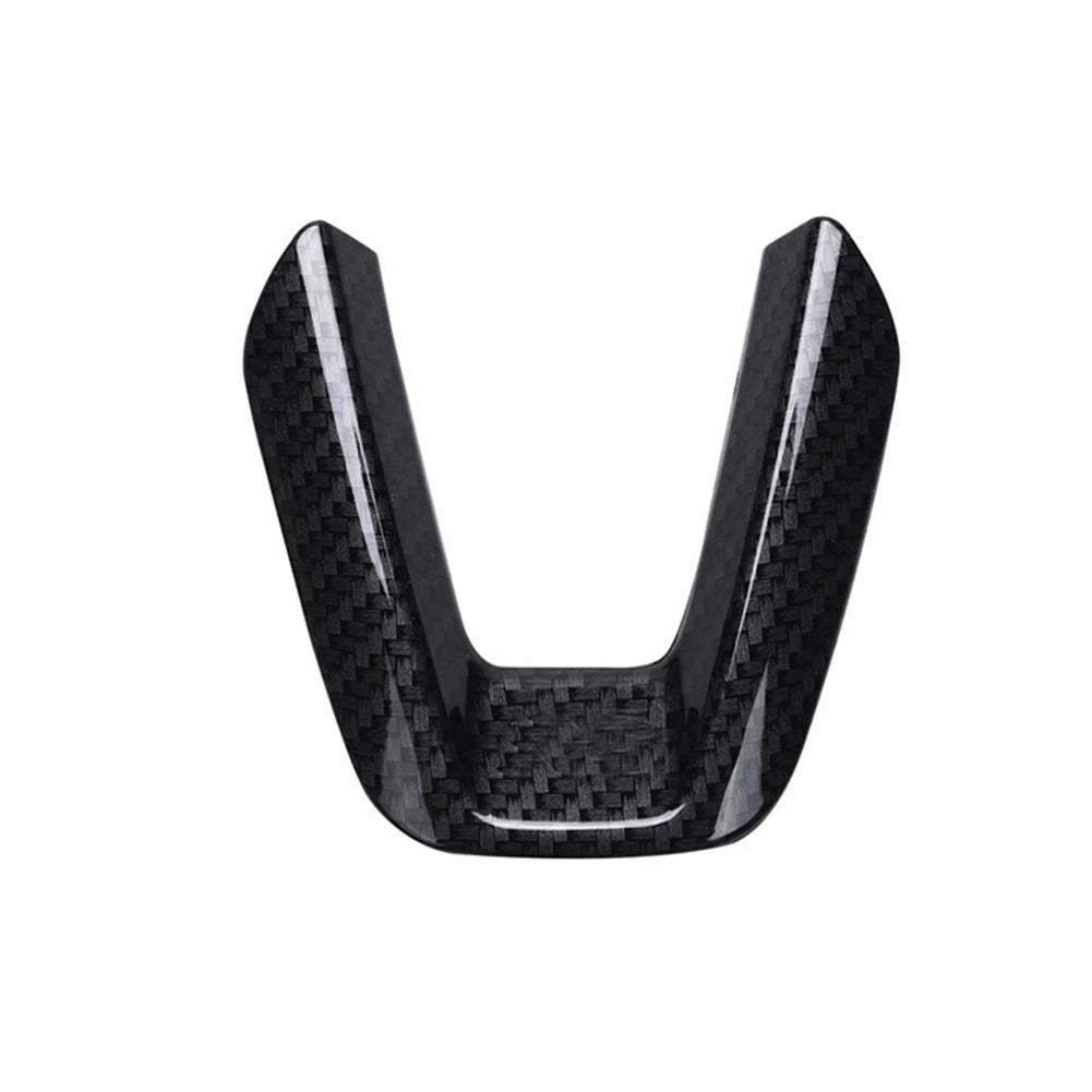 Carbon Fiber Style ABS Steering Wheel Center Trim for Mazda 3 6 CX-5 CX-9