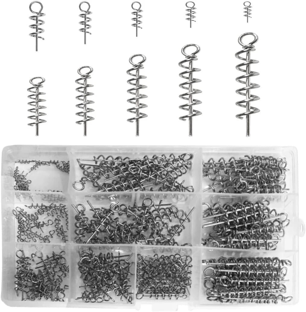 200pcs Fishing Lure Lock Hooks for Trout and Panfish