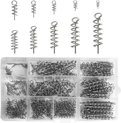 200pcs Fishing Lure Lock Hooks for Trout and Panfish