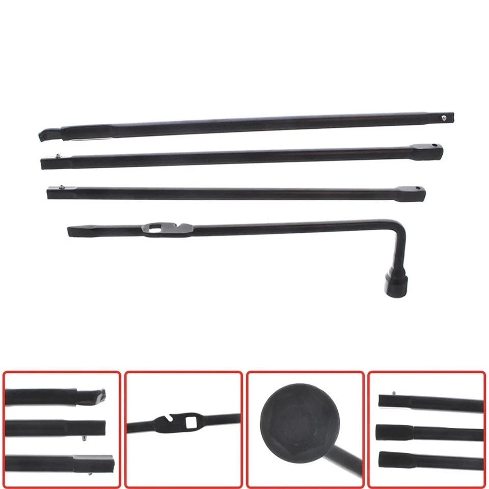Jack Spare Lug Wrench Tire Tool Kit for Chevy Silverado (2014–2023)