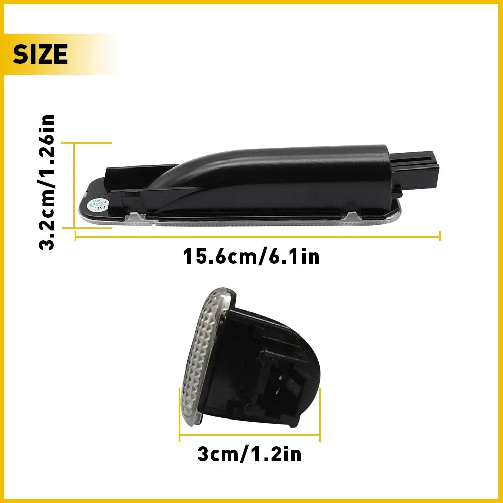 2X LED Door Courtesy Light for Chevy Silverado GMC Sierra Suburban Tahoe Yukon