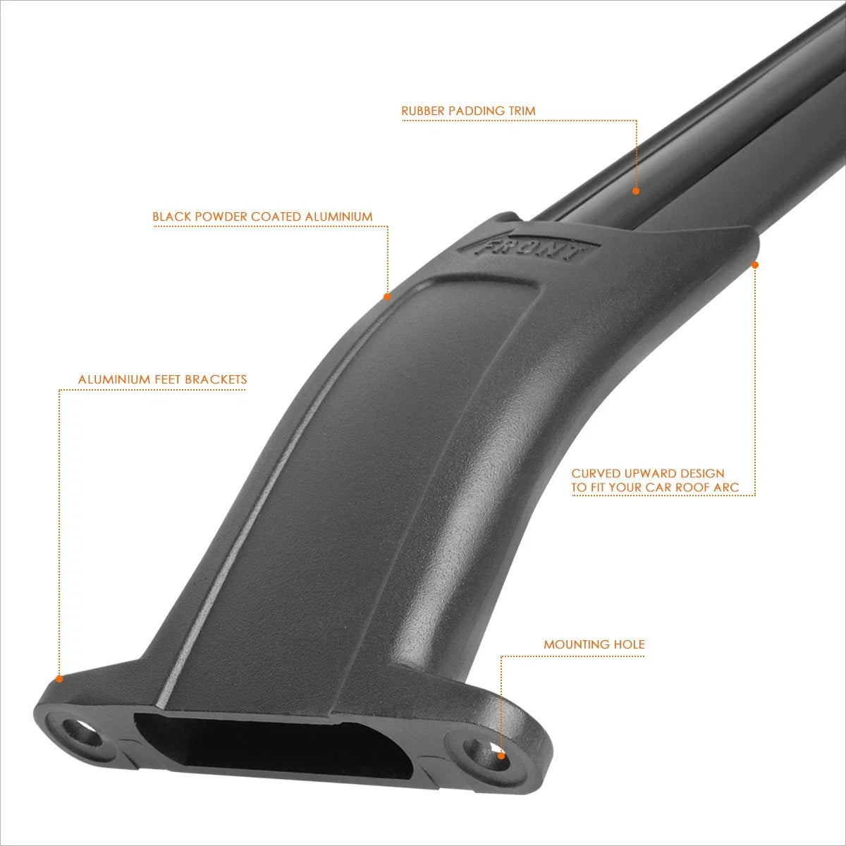 Aluminum Roof Rack Crossbar for Escalade ESV/Suburban (2015–2018)