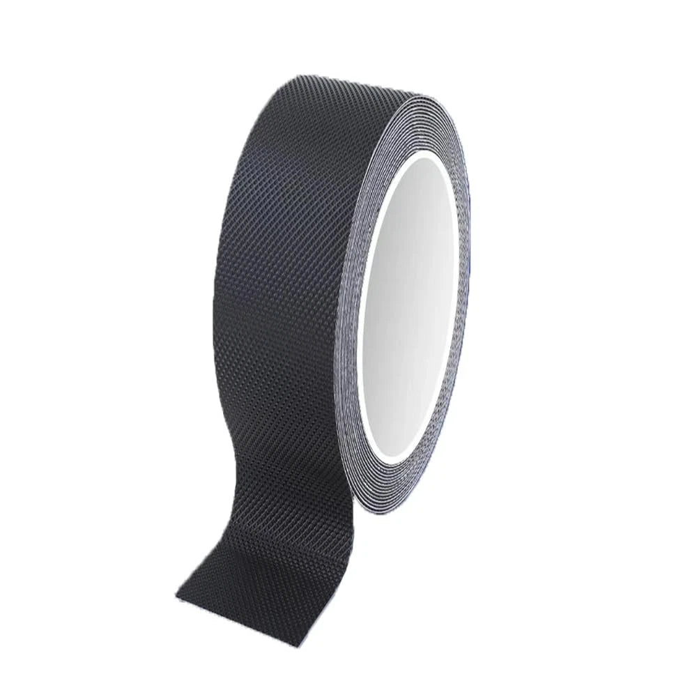 1 Inch Black Rubber Grip Tape Anti Slip - 16.5 Feet