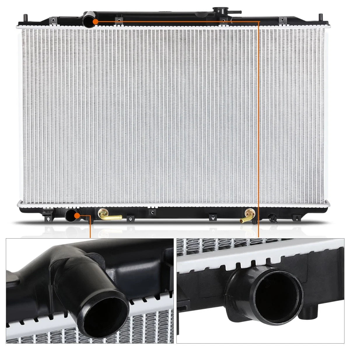 OE Style Aluminum Cooling Radiator for Honda Odyssey (2005–2010) DPI-2806