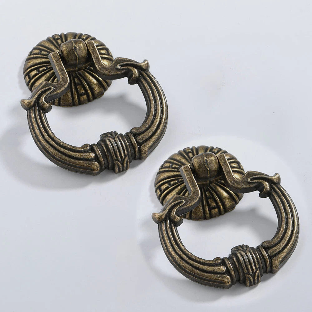 2X Vintage Drawer Knob Pull Handle for Cabinet Dresser