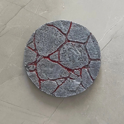 Resin Magma Scene Base for 6" 12" Anime Action Figure
