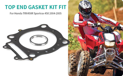 Complete Engine Gasket Set for Honda TRX450R Sportrax 450 (2004–2005)