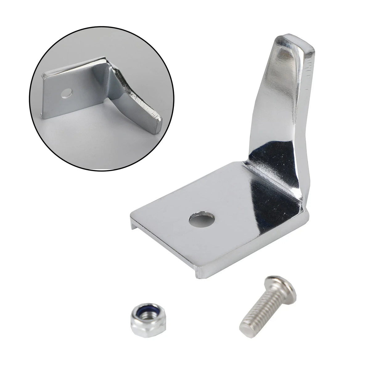 Chrome Stand Kickstand Extension for Harley Softail Fat Boy Deluxe (2007–2017)