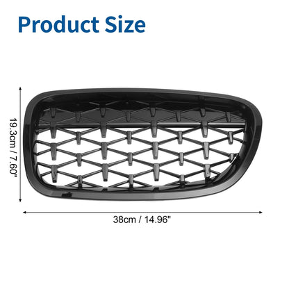 Front Hood Bumper Grille for BMW 528i 535i 550i xDrive (2011–2016)