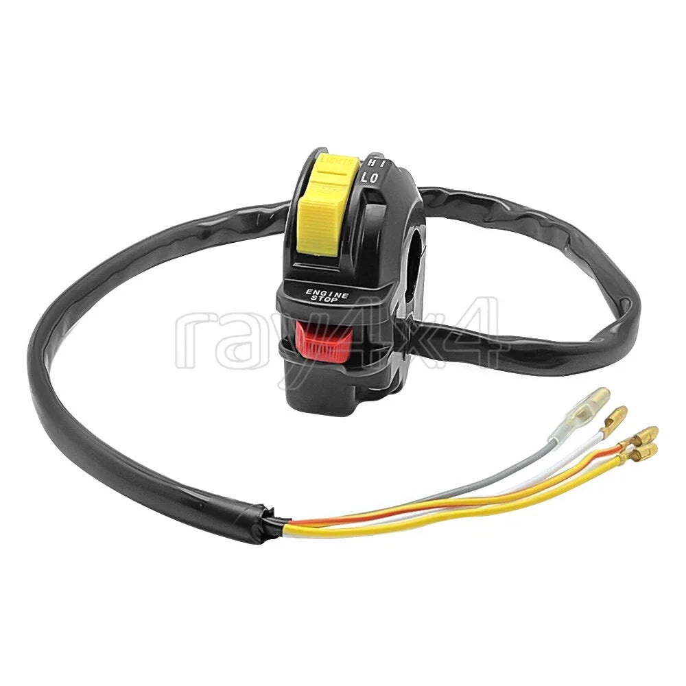 Left Handle Stop Kill Switch for Suzuki Quadsport 250, Quadracer 250, Quadrunner 185 (1985–2002)