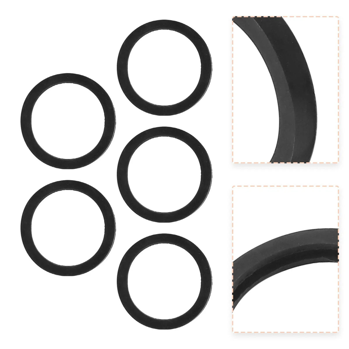 Rubber Fuel Tank Cover Seal O Ring Gaskets for Motorcycle