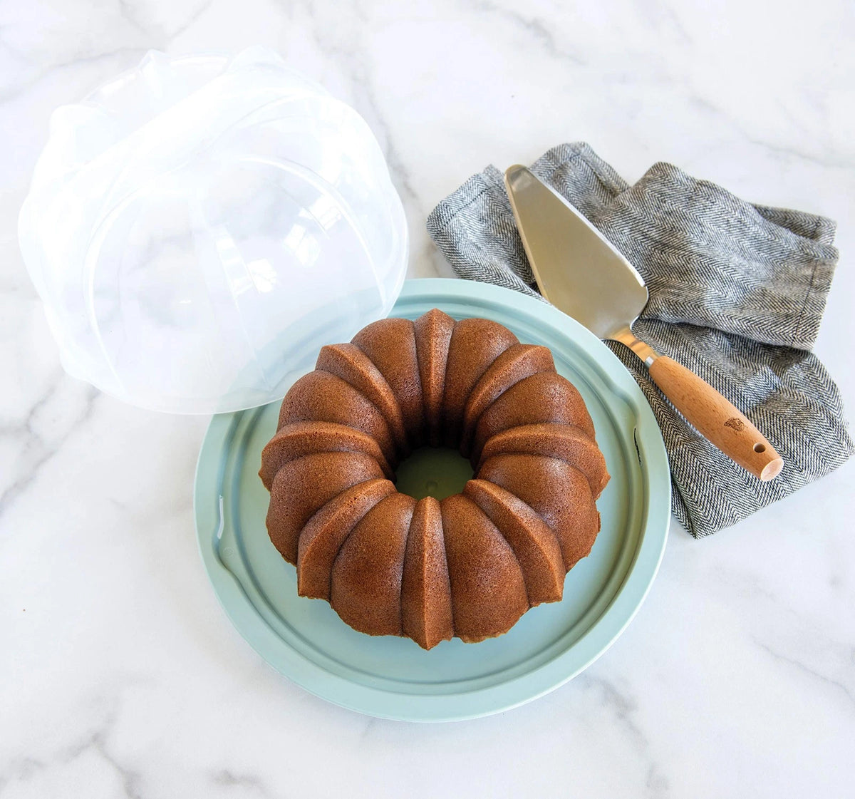 Translucent Bundt Cake Pan for Nordic Ware (10.7 x 6.1 in)