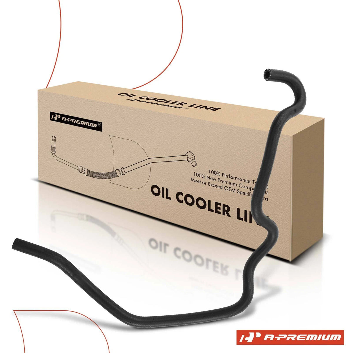 Trans Oil Cooler Line for Subaru Forester, Impreza (2009–2013) 5801451, 45520AG030, 624-571