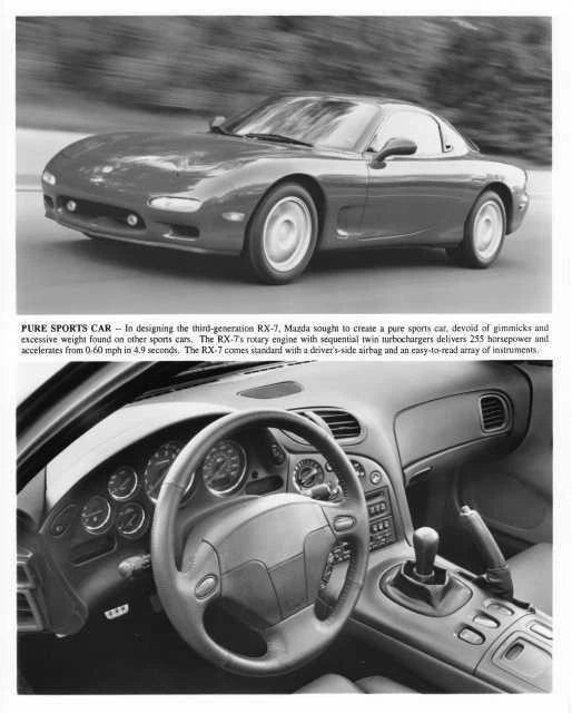 Exterior & Interior Press Photo for Mazda RX-7 (1993)