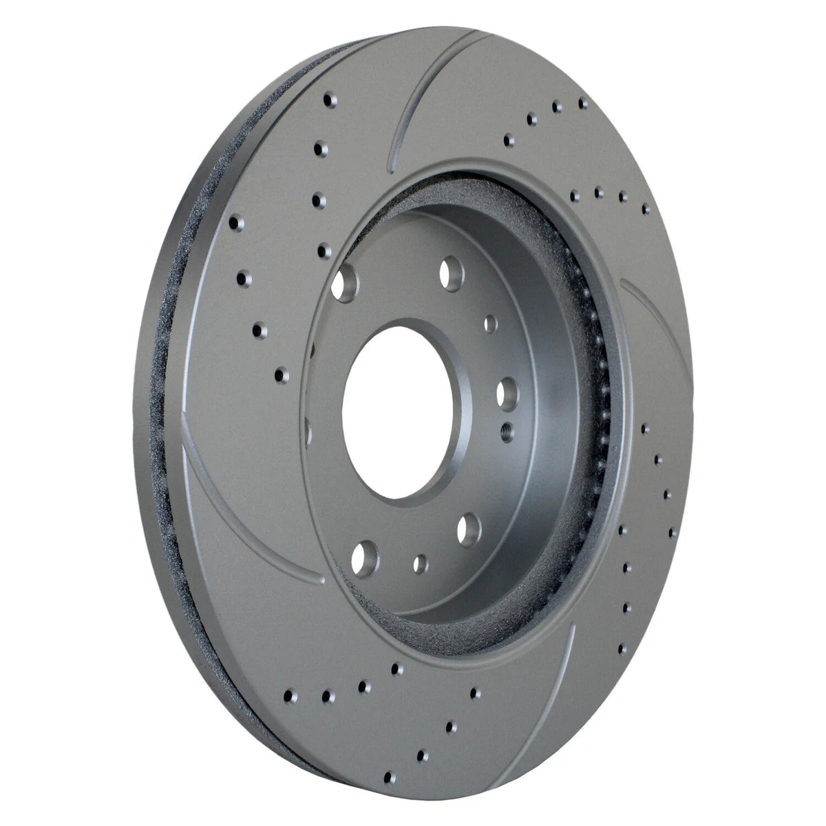 Set of 2 Front Drill Coat 330mm Brake Rotors for Cadillac Chevy GMC