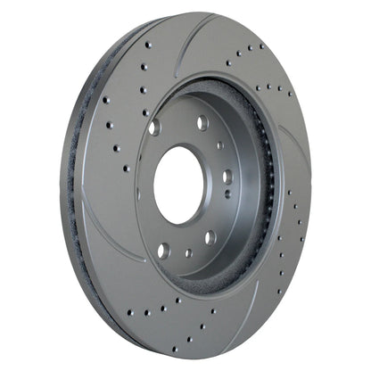 Set of 2 Front Drill Coat 330mm Brake Rotors for Cadillac Chevy GMC