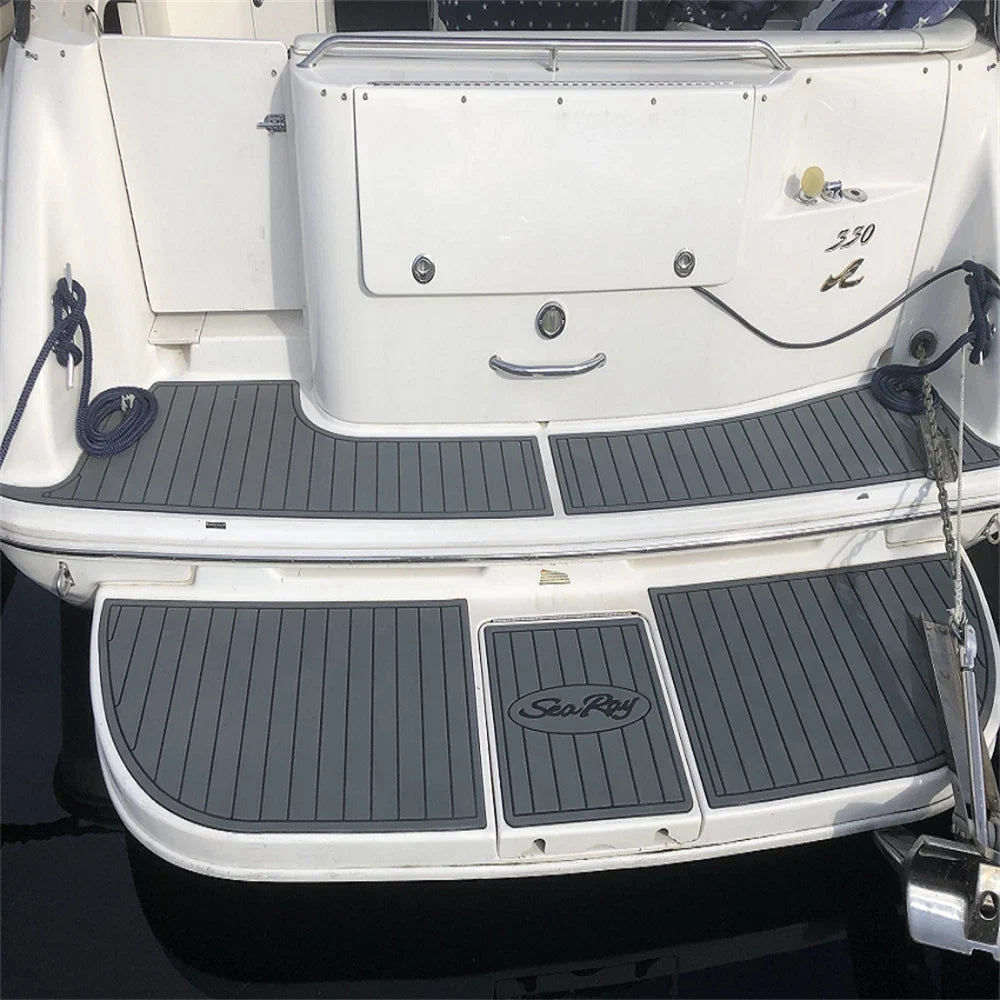EVA Foam Teak Flooring Mat for Sea Ray 185 Sport (2005)