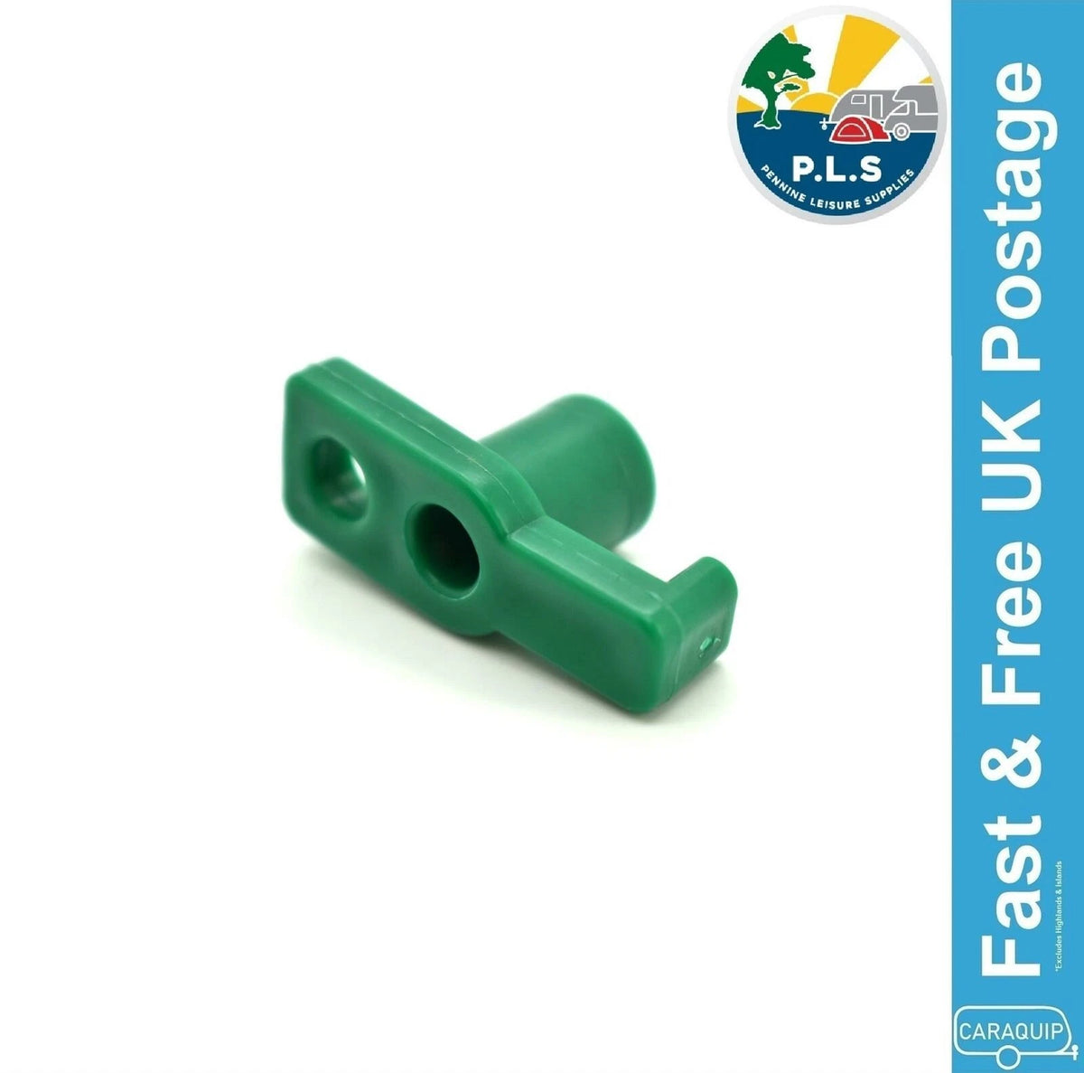 Set of 20 Tent Pegs for Awning - Green Hook Tops 6009991