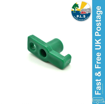 Set of 20 Tent Pegs for Awning - Green Hook Tops 6009991
