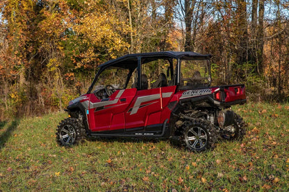 Heavy Duty Rock Slider Nerf Bars for Polaris General 4 (2017–2023) - Black
