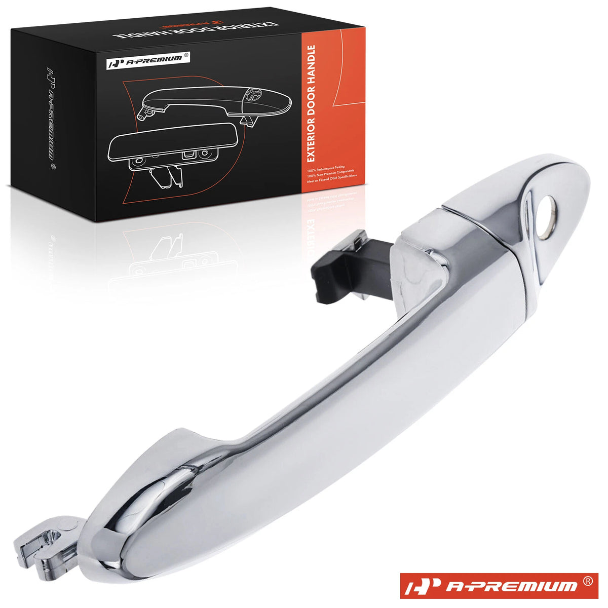 Left Exterior Door Handle for Ford Escape (2001–2012) 8L8Z7822404BBPTCH, AL8Z78218A14BAPTMCH, 91097