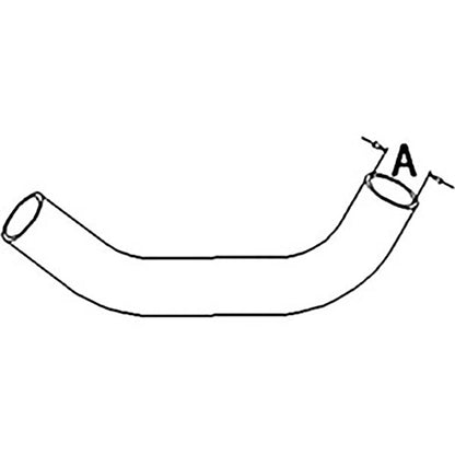 Lower Radiator Hose for 210 (Fits 210-4, 5020, 3280167M1, 3280167M1-A)