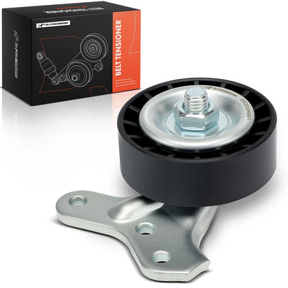 Belt Tensioner w/Idler Pulley for Volkswagen Jetta Golf Audi (2005–2010) 07K145172B, 36106