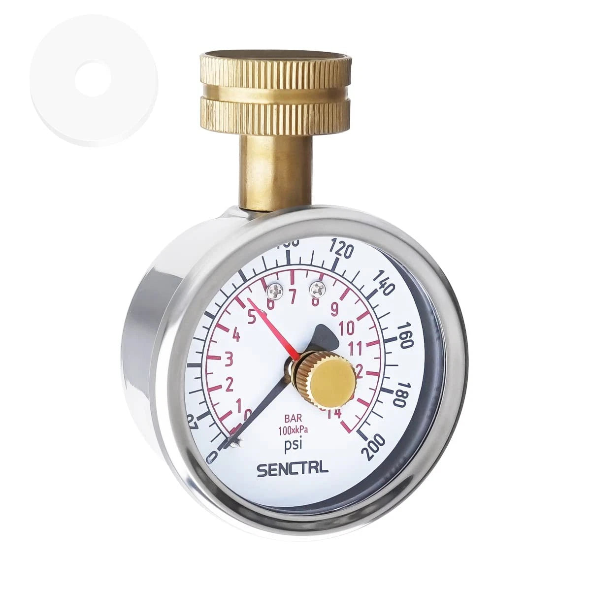 0-200 Psi Water Pressure Gauge for Automotive Applications (0-200 psi)