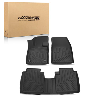 Black TPE Carpet Floor Mats for Lincoln Nautilus (2024–2025)