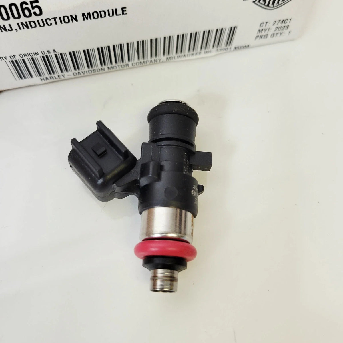 Genuine Harley-Davidson Fuel Injector 27400065 for M8 Induction Module (Gen 2)