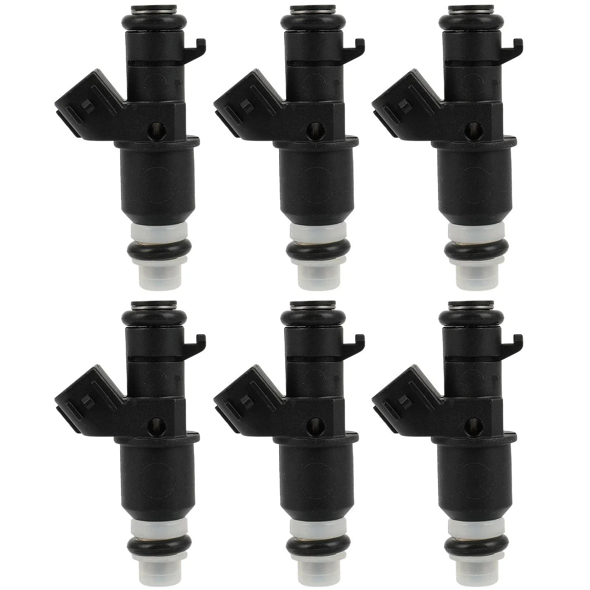 Set of 6 Fuel Injectors for Honda Accord, Ridgeline, Odyssey, MDX, Pilot