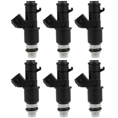 Set of 6 Fuel Injectors for Honda Accord, Ridgeline, Odyssey, MDX, Pilot