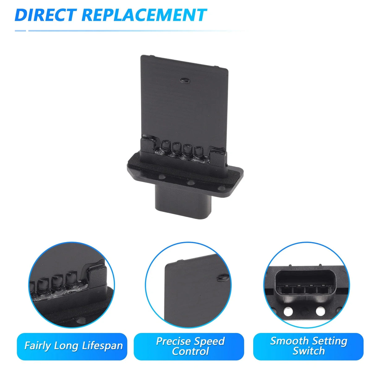 HVAC Blower Motor Resistor No. 8G1Z19A706A/8G1319A706AA for Ford Escape (2013–2019)
