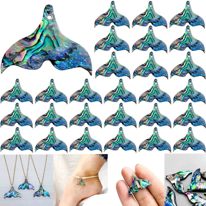 Natural Abalone Shell Bead Earrings for Jewelry Making