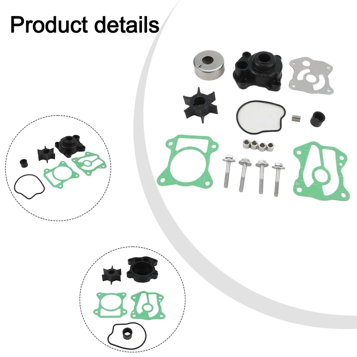 Repair Kit for Honda Outboard Water Pumps (with Gaskets & Seals)