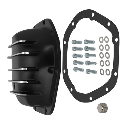 Black Differential Cover for Ford Bronco (1972–1979) SPC4909BKKIT w/Bolts