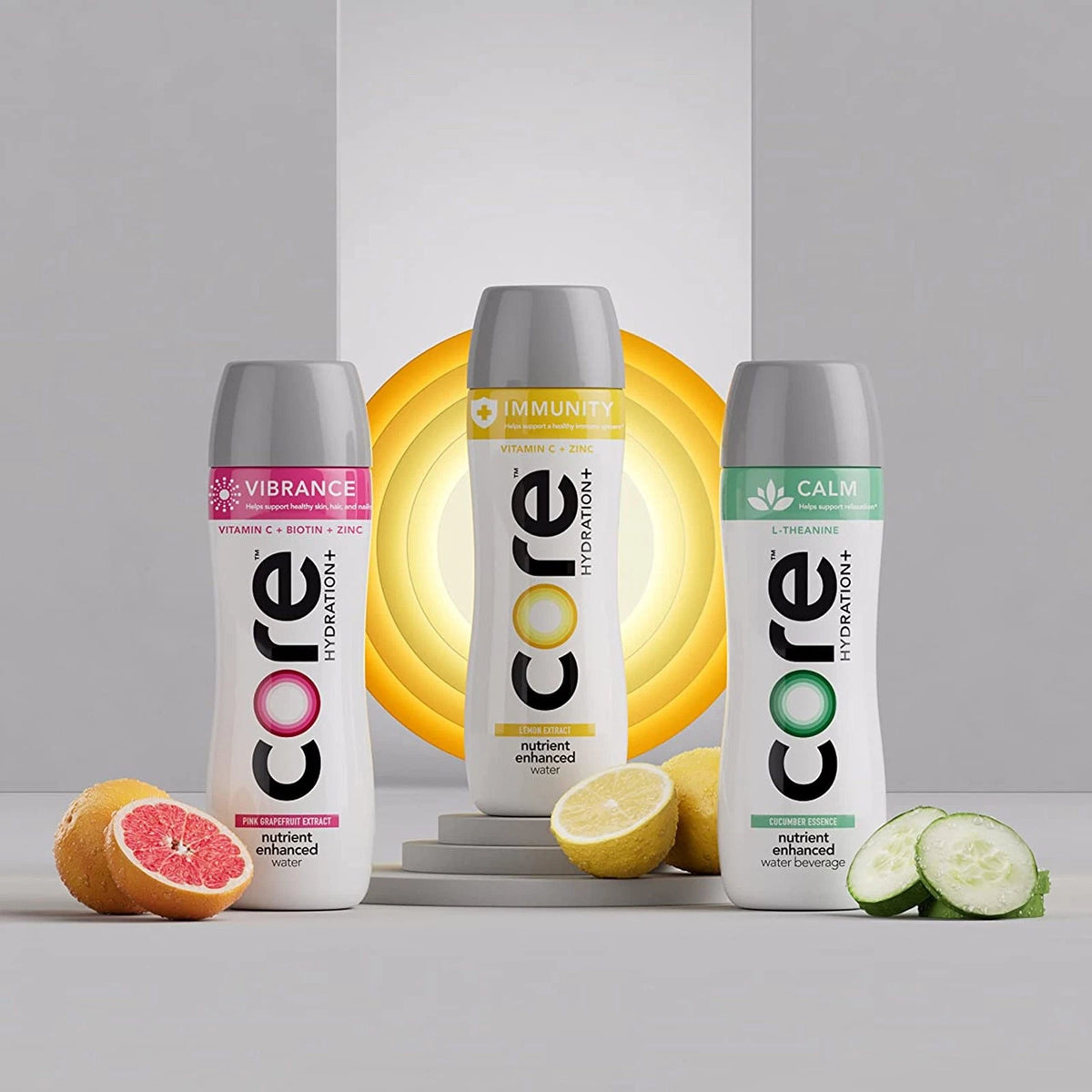 CORE Hydration+ Calm for Cucumber Essence (Pack of 12) 23.9 Fl Oz