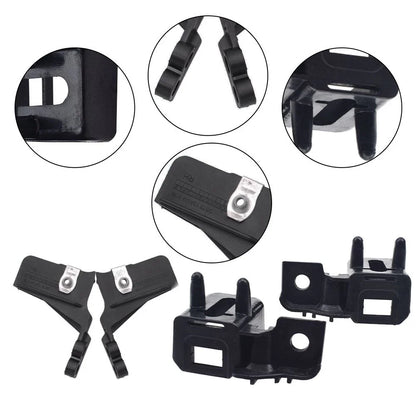 Set of 4 Headlight Lamp Mount Bracket for Lincoln MKZ Ford Fusion (2013–2016)