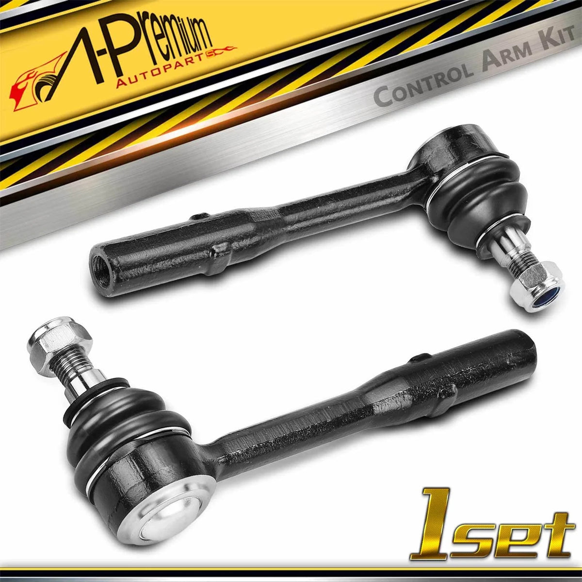 2X Front Outer Tie Rod End for Mercedes-Benz W221 S-Class (2007–2013)