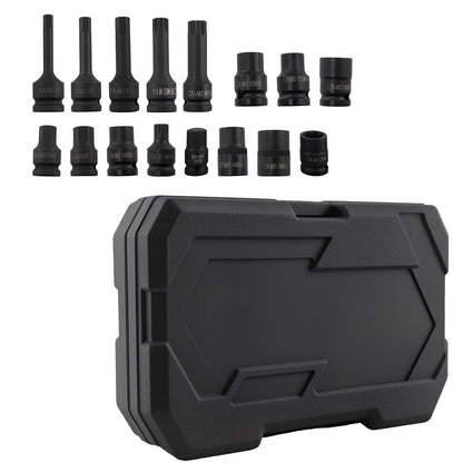 16Pc Impact Brake Caliper Socket Set for Audi BMW Ford Volkswagen (I6RWNV)