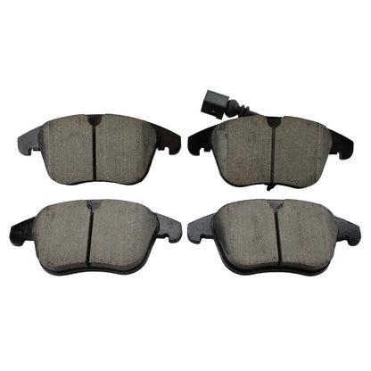 Set of 4 Akebono Euro Front Ceramic Disc Brake Pads for Audi Q3 (2015–2023)