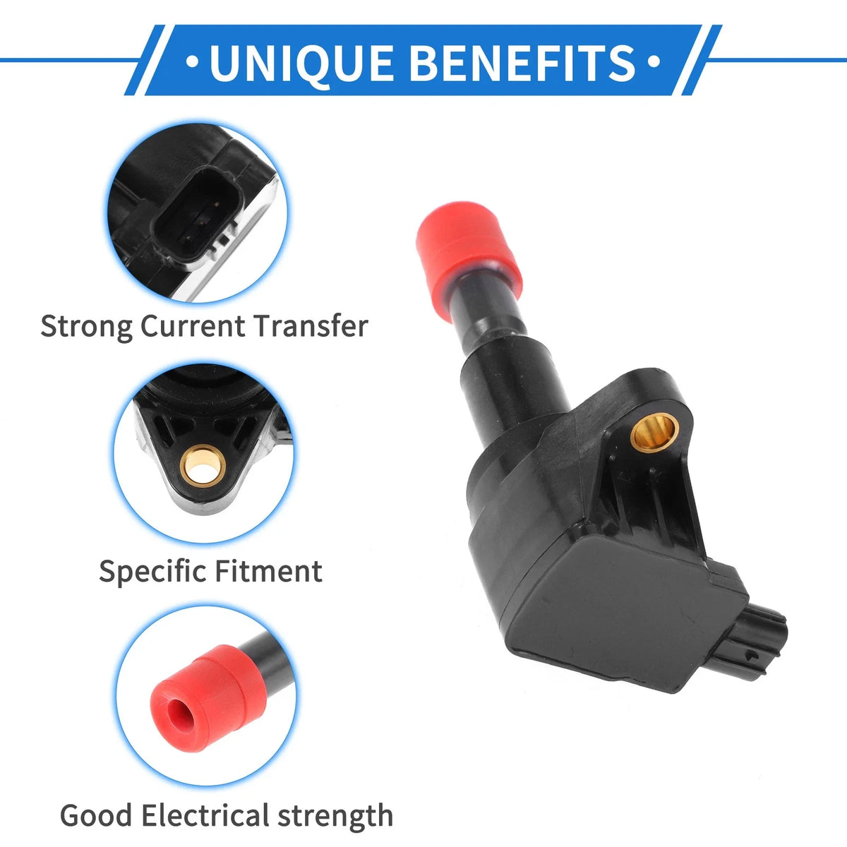 Ignition Coil Pack No. 30520RB0003 for Honda CR-Z 1.5L L4 (2011–2014)