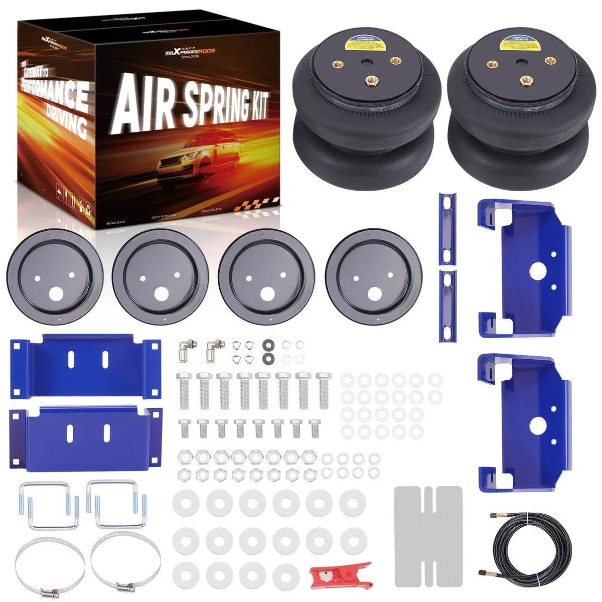 Rear Air Helper Spring Leveling Kit for Ford F-450 (2004–2024)