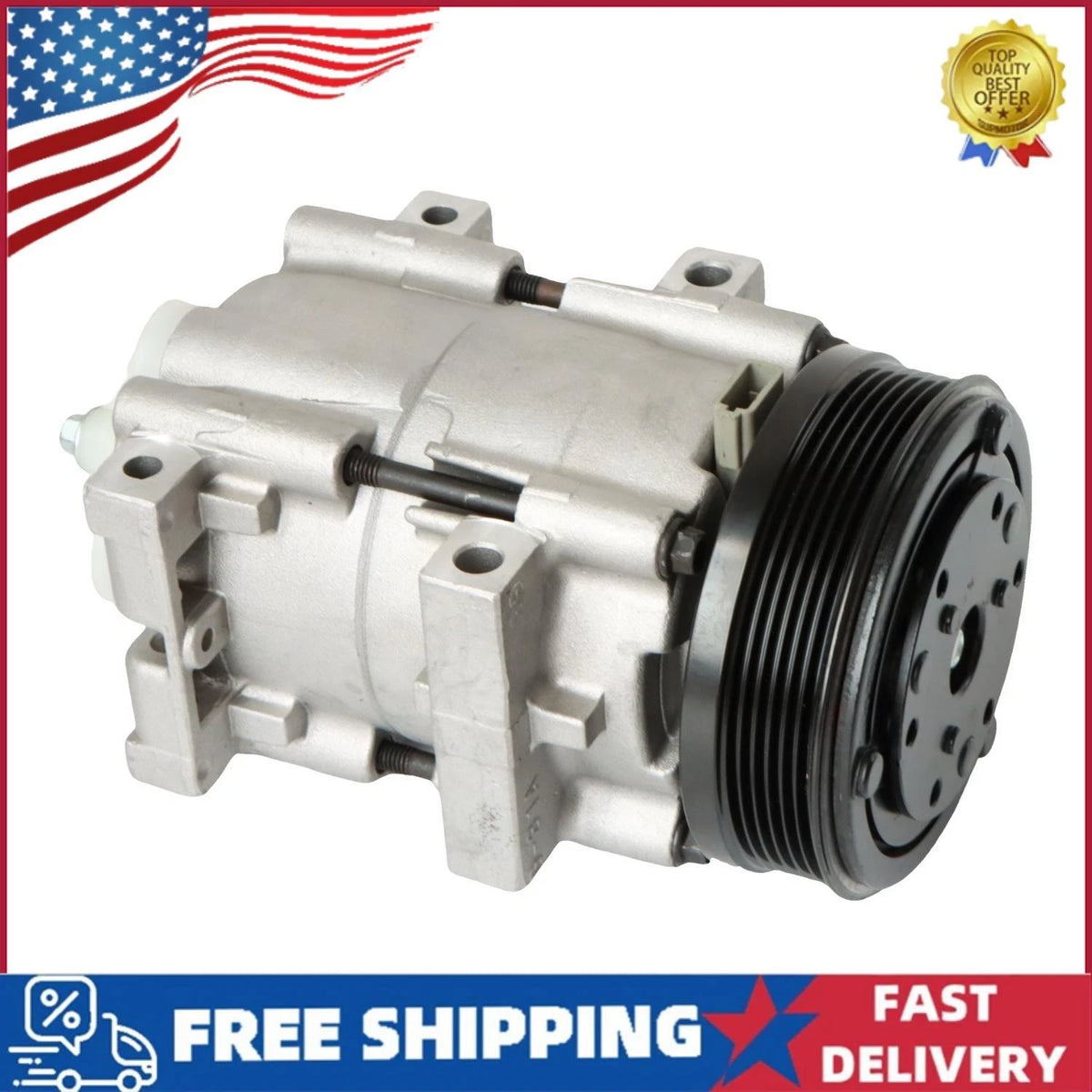 A/C Compressor for Mercury Sable Ford Taurus (2001–2007) 010310 4F1Z19V703AA CO 103090C