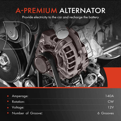 Alternator for Chevy Tahoe GMC Yukon Savana 1500 2500 3500 (1996–2000)