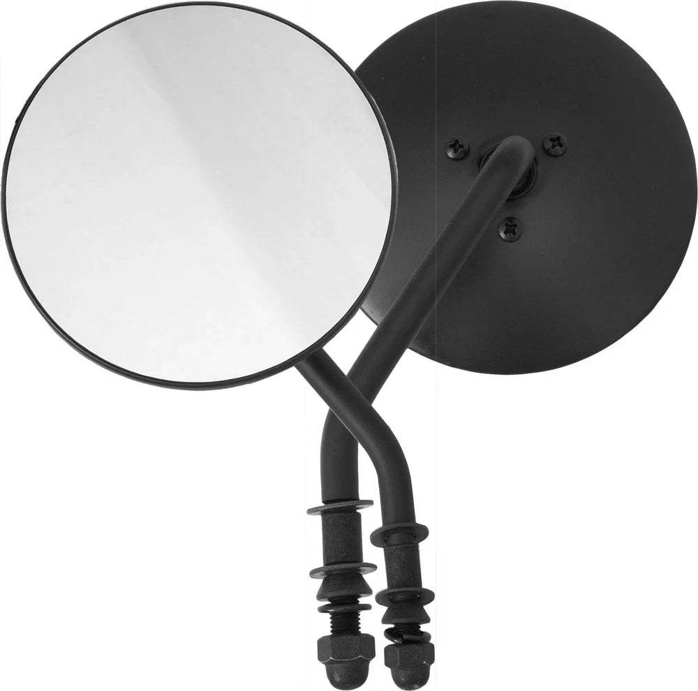 4-inch Round Left Side Mirror for Harley Davidson XG & XL Models (2015–2023)