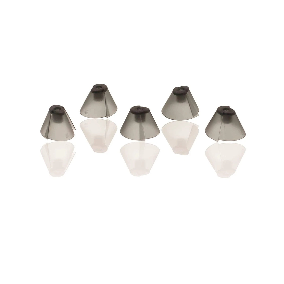 Hearing Aid Standard 5 Count for GN Resound (Pack of 1) Dark Gray